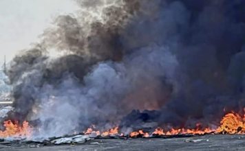 #Video | Incendio de basura y llantas moviliza a los bomberos de Tarímbaro 🔥