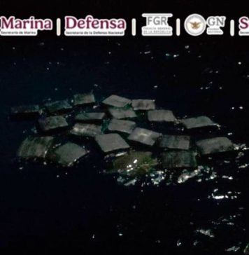 Video | En una operación marítima se aseguran aproximadamente dos toneladas de presunta cocaína.