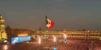 #Video | Noche histórica de Shakira ante más de 400 mil fans, en el zócalo de la Ciudad de México