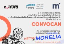 SeCultura mantiene abierta convocatoria para creación de cine ‘Hecho en Morelia’