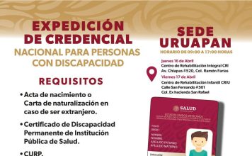 Teleférico gratis para personas con discapacidad en Uruapan, tramita tu credencial