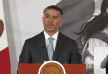 #Video | Han bajado un 51.2% los homicidios diarios en Michoacán, informa Omar García Harfuch