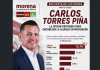 Carlos Torres Piña amplía ventaja y se consolida como el aspirante más fuerte de Morena rumbo al 2027: De las Heras