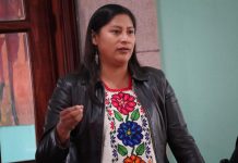 La organización comunitaria es fundamental para consolidar la transformación y construir la paz en Michoacán: Celeste Ascencio