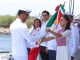 #Video | “Son tiempos de definiciones, de defender la soberanía nacional”, externa Claudia Sheinbaum desde Michoacán, en el Día de la Marina Nacional