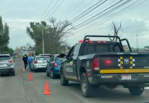 Se registra choque entre tres vehículos en la avenida San Juanito Itzícuaro de Morelia