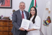 Designa Bedolla a María Elena Huerta Moctezuma como nueva secretaria de Desarrollo Urbano y Movilidad