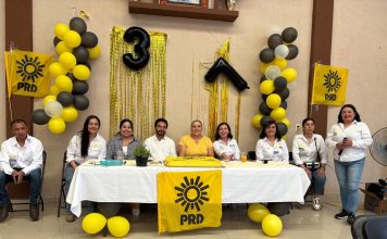 El PRD está de pie y unido: conmemoran 37 años de lucha democrática en Puruándiro