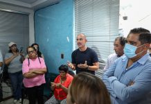 Adolfo Torres presenta a usuarios los avances y la solución provisional del rebombeo Guillermo Prieto