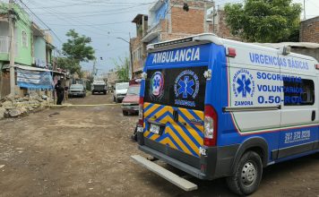 Hallan a joven asesinado con arma blanca, en la colonia revolución de Zamora