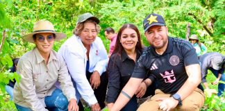 Se suma Reyes Galindo a acciones de reforestación en La Huacana