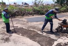 Gobierno de Morelia mantiene labores de bacheo en distintos puntos del municipio