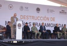 Michoacán frena ingreso mensual de 8.6 mdp al crimen con la destrucción de 721 tragamonedas: Bedolla