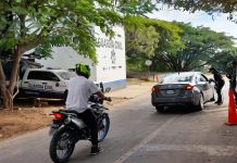 Criminales balean caseta policial, en Ario de Rosales
