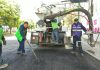 Gobierno de Morelia da mantenimiento al Periférico en zona de Terminal de Autobuses