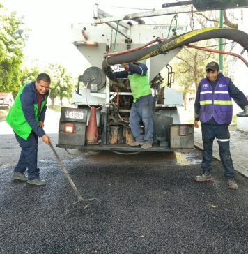 Gobierno de Morelia da mantenimiento al Periférico en zona de Terminal de Autobuses