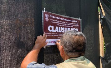 Proam clausura construcción de conjunto habitacional en el sur de Morelia