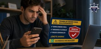 Cuidado con las ofertas de trabajo sospechosas, podría tratarse de un intento de fraude