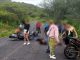 Tres jóvenes fallecen tras aparatoso choque de motocicletas en Tarímbaro; otro más quedó malherido