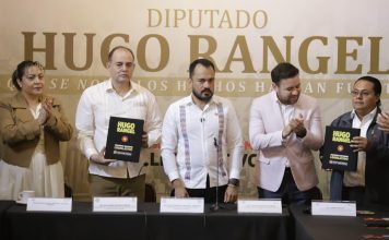 Hugo Rangel hace entrega de su Segundo Informe de Actividades Legislativas