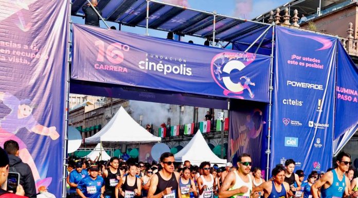 Yankel Benítez da banderazo inicial en Carrera Cinépolis