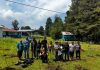 Alfonso Martínez acompaña a vecinas y vecinos de Atécuaro en jornada de reforestación