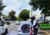 Motopatrulleros de Morelia evitan que un vochito se incendie en Camelinas