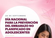 Baja 34.4 por ciento el embarazo adolescente en Michoacán
