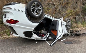 Muere el director de la Guardia Civil de Tumbiscatío tras fatal volcadura en la carretera