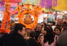 Alfonso Martínez Alcázar inaugura la Feria Nacional Artesanal de la Catrina de Capula