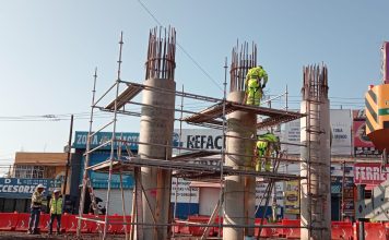 Construcción del distribuidor La Rinconada en Zamora, con 15 % de avance: Bedolla