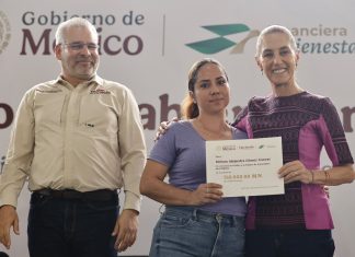 #Video | Desde Apatzingán, Bedolla cierra filas con Sheinbaum en defensa de la soberanía nacional