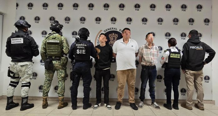 DETENIDOS FGE