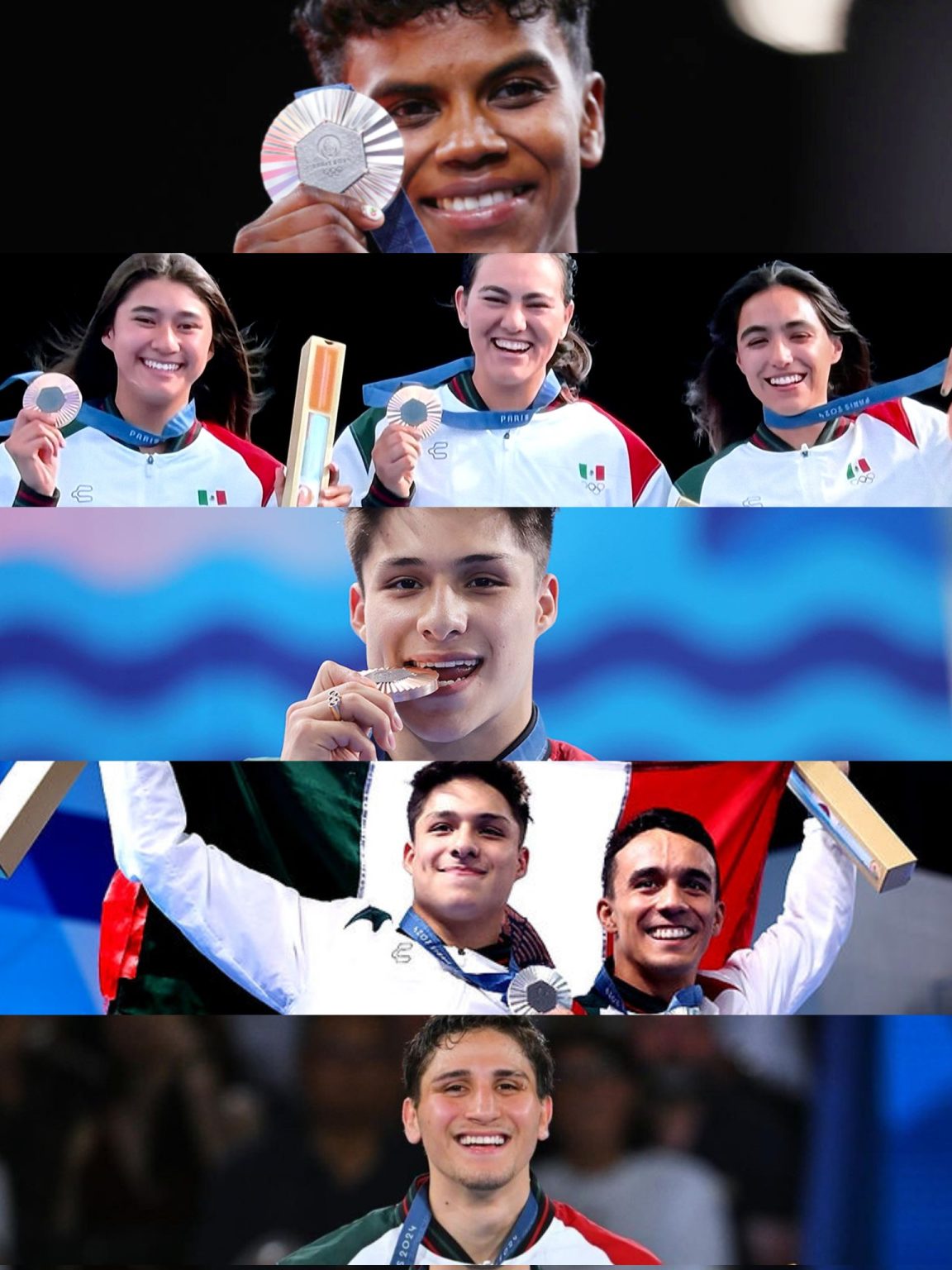 Video Así finaliza México en el medallero olímpico en París 2024