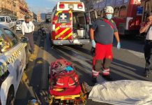 #Imágenes | Adulto mayor muere atropellado por motociclista cerca de la Catedral de Morelia