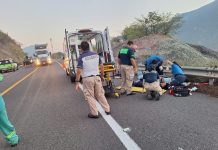 Ocurren al menos 3 accidentes en distintos puntos de la autopista Siglo XXI