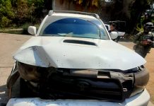 Tras persecución y balacera policías y marinos capturan a uno con camioneta robada