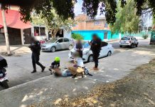 Motociclista queda herido al sufrir accidente en la Av. Madero Poniente de Morelia