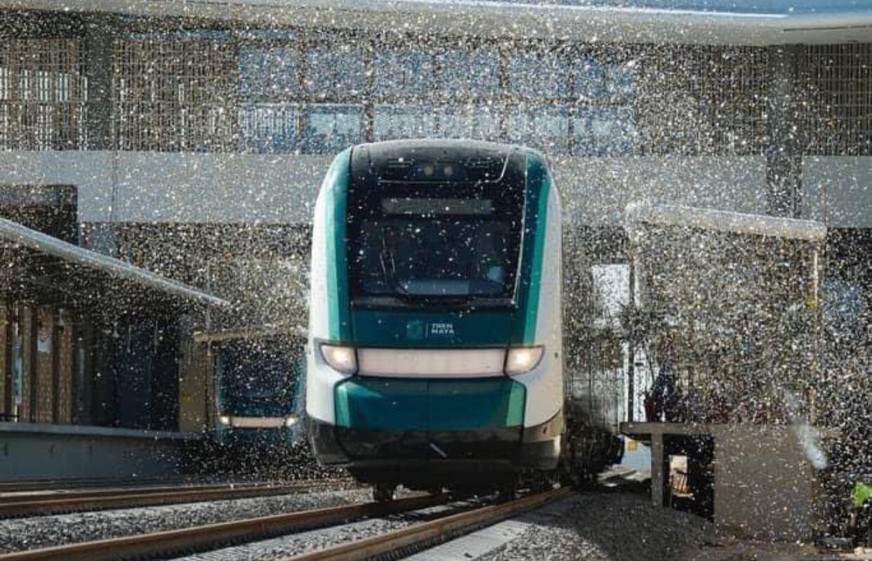 Video El Primer Tramo Del Tren Maya Fue Inaugurado El D A De Hoy Por Amlo Americano Victor